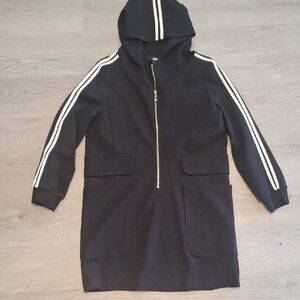 Iumi Black Zip-Up Jacket Dress After Gym